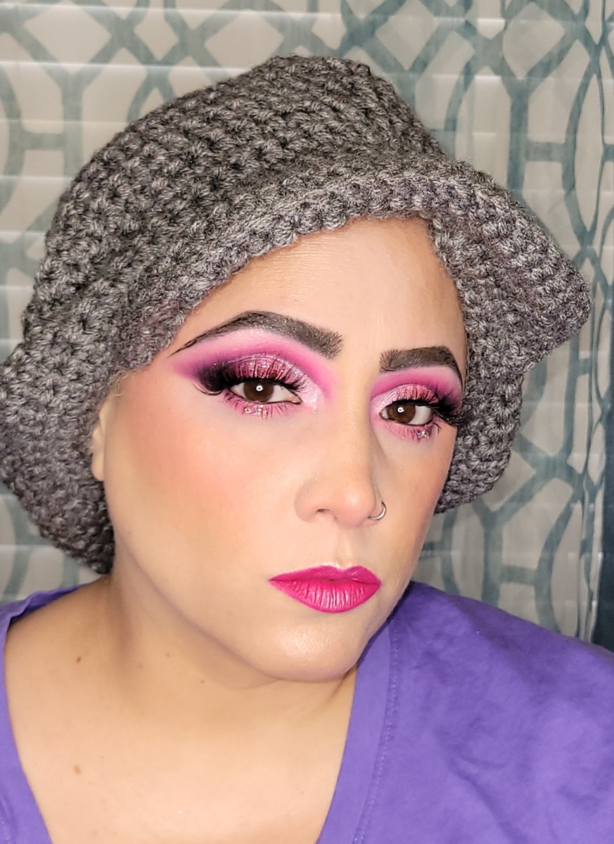 Pink Glam Half Cut Crease – A Spoonie's Makeup Bag
